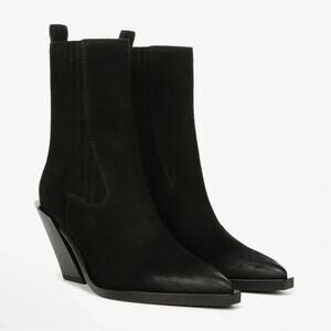 Sam Edelman Black Heeled Boots